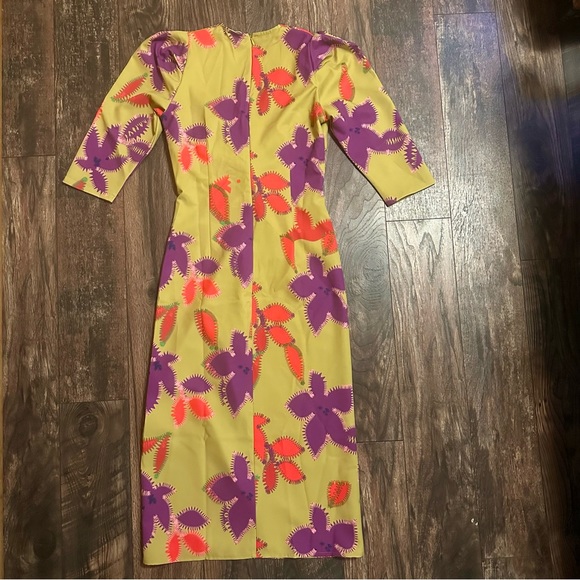 Free People BNWT Laagam Lea midi dress size Large - Picture 6 of 16